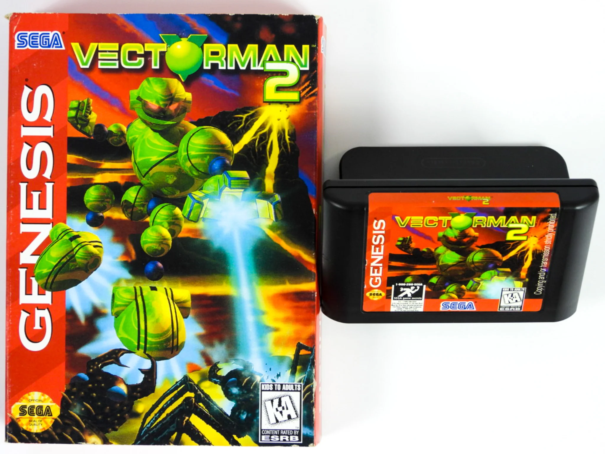 Vectorman 2 [Cardboard Box] (Sega Genesis) - Image 5