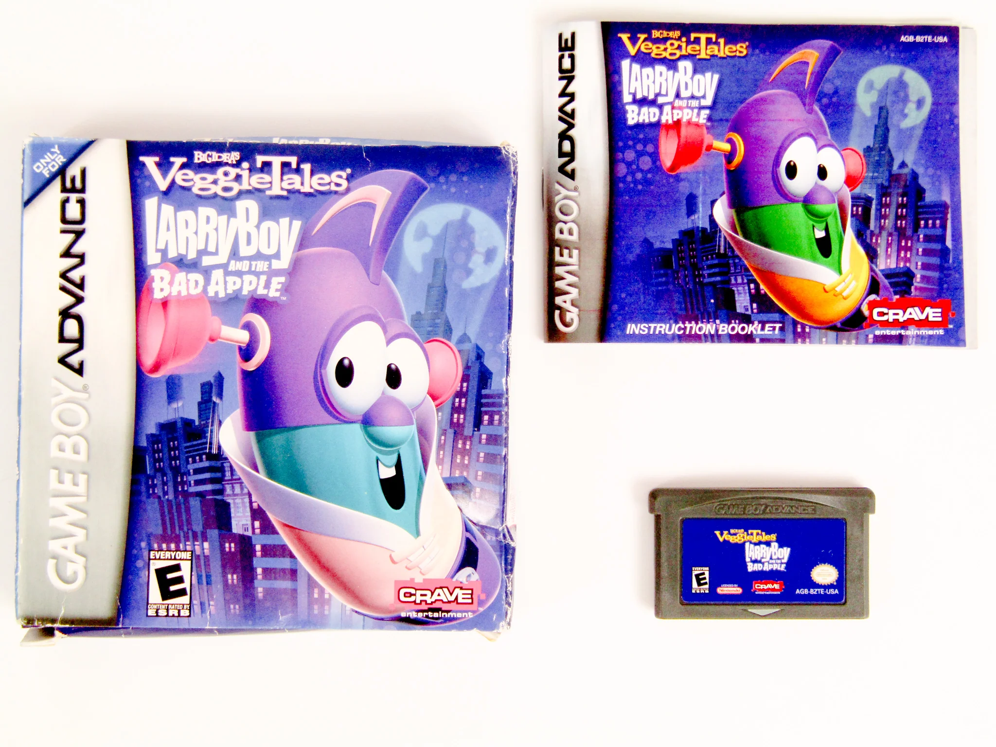 Veggie Tales: LarryBoy And The Bad Apple (Nintendo Game Boy Advance / GBA)