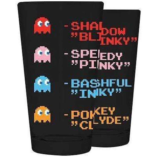 Verre Pac-Man fantômes