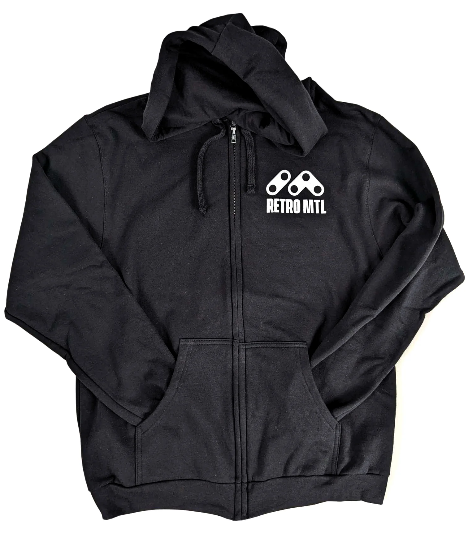 Veste à capuchon [Glitch Zapper] Noir - Image 2