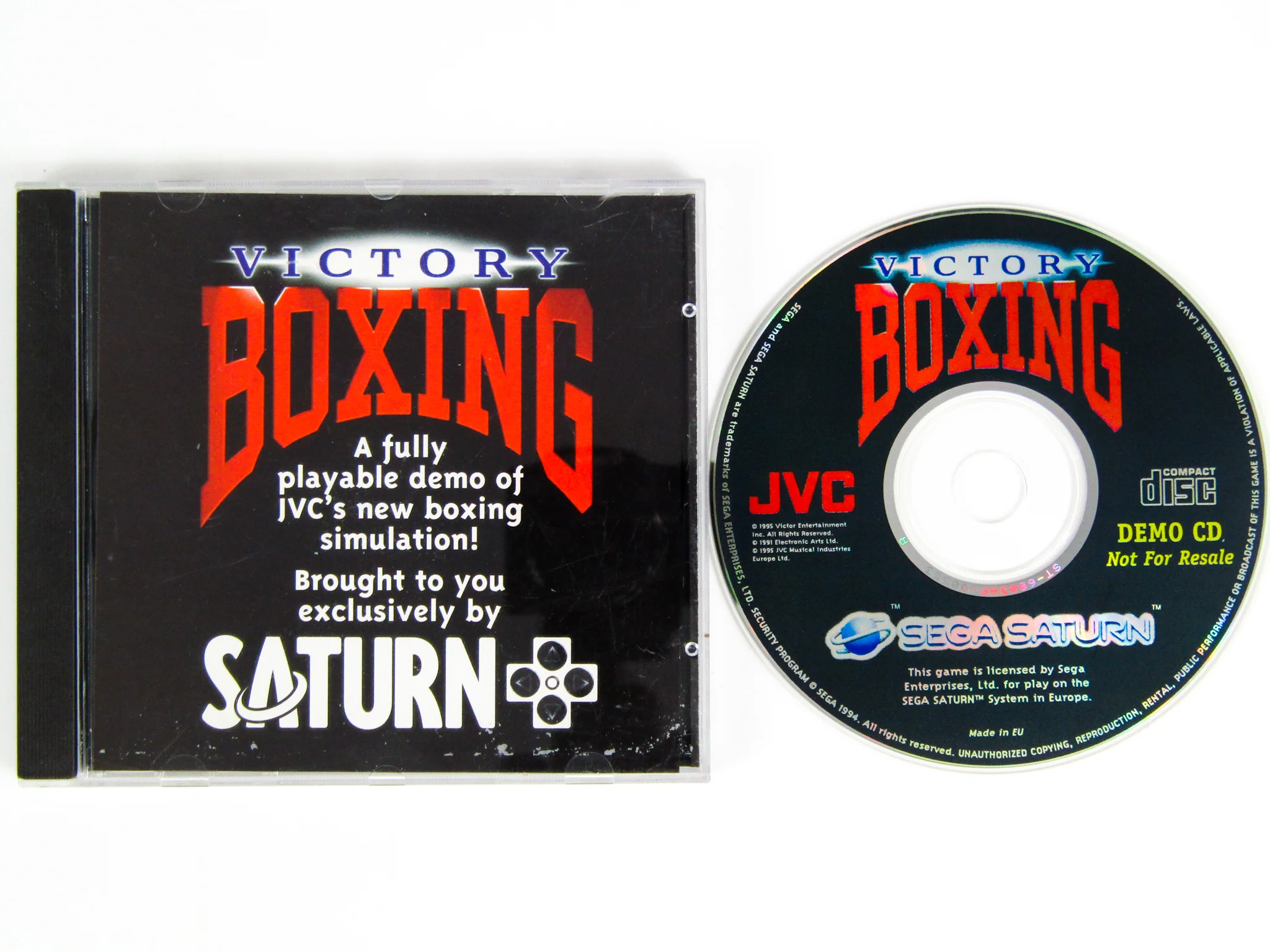 Victory Boxing Demo [PAL] (Sega Saturn) - Image 2