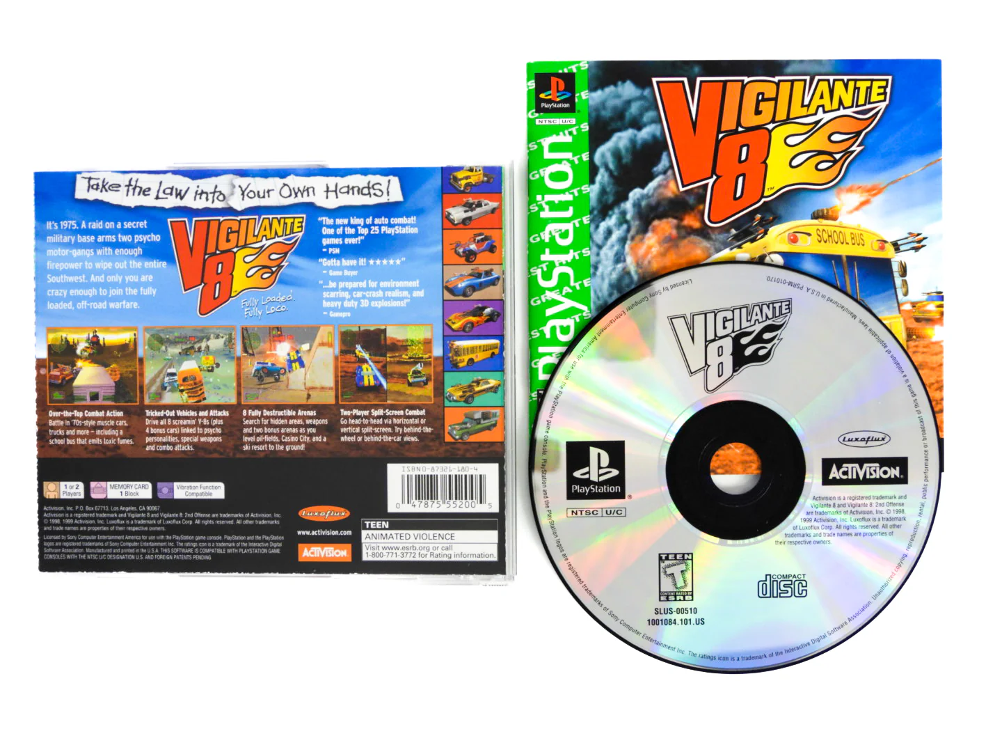 Vigilante 8 [Greatest Hits] (PlayStation / PS1) - Image 4