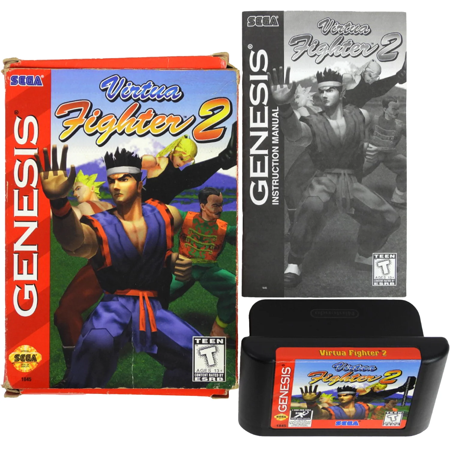 Virtua Fighter 2 [Cardboard Box] (Sega Genesis)