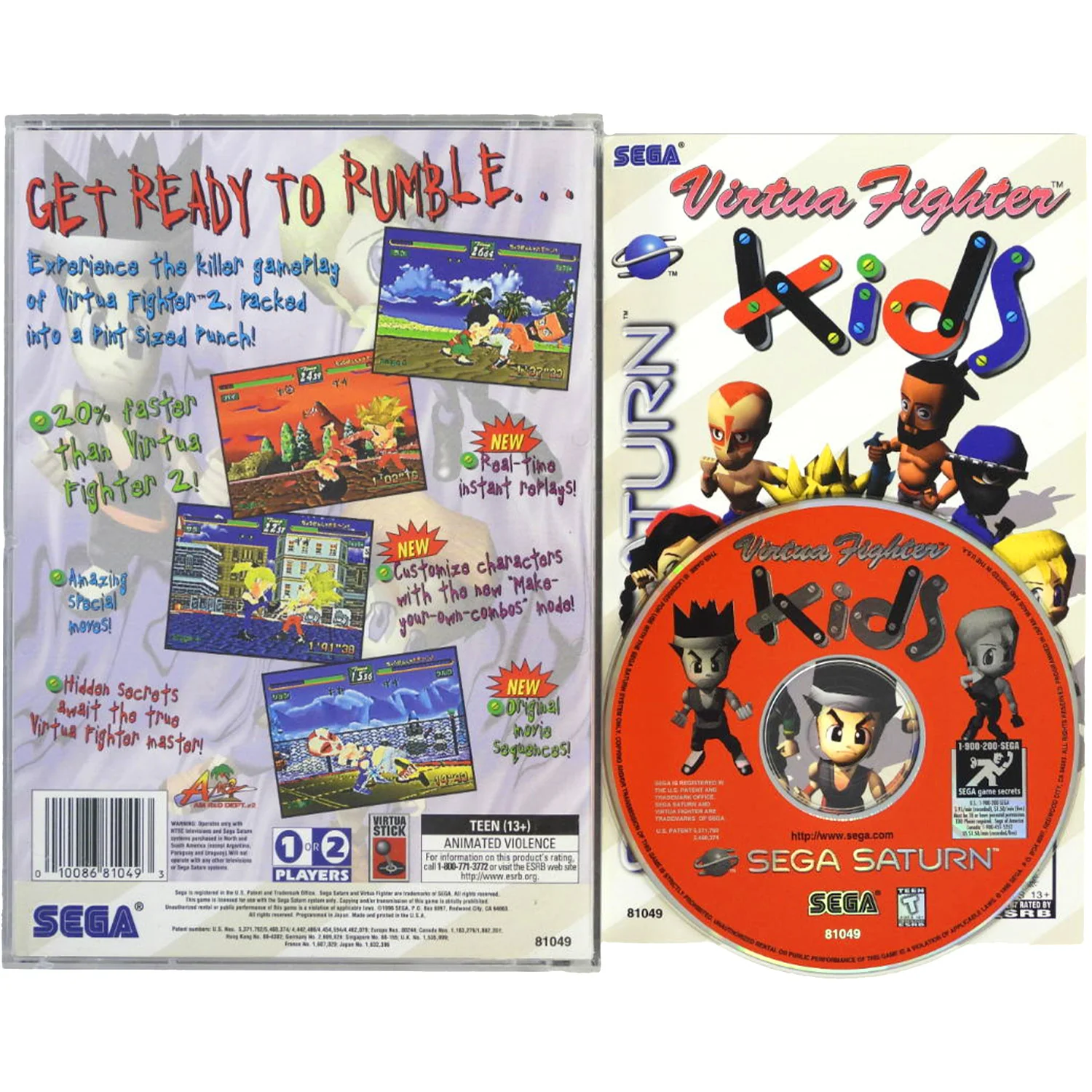 Virtua Fighter Kids (Sega Saturn)