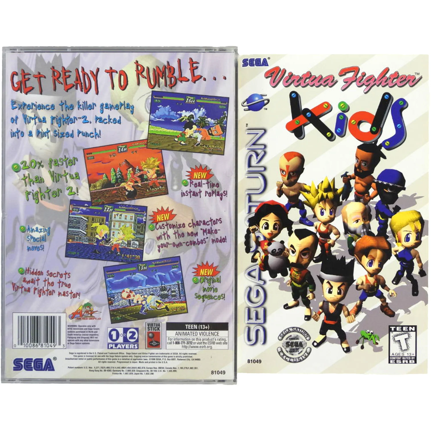 Virtua Fighter Kids (Sega Saturn) - Image 2