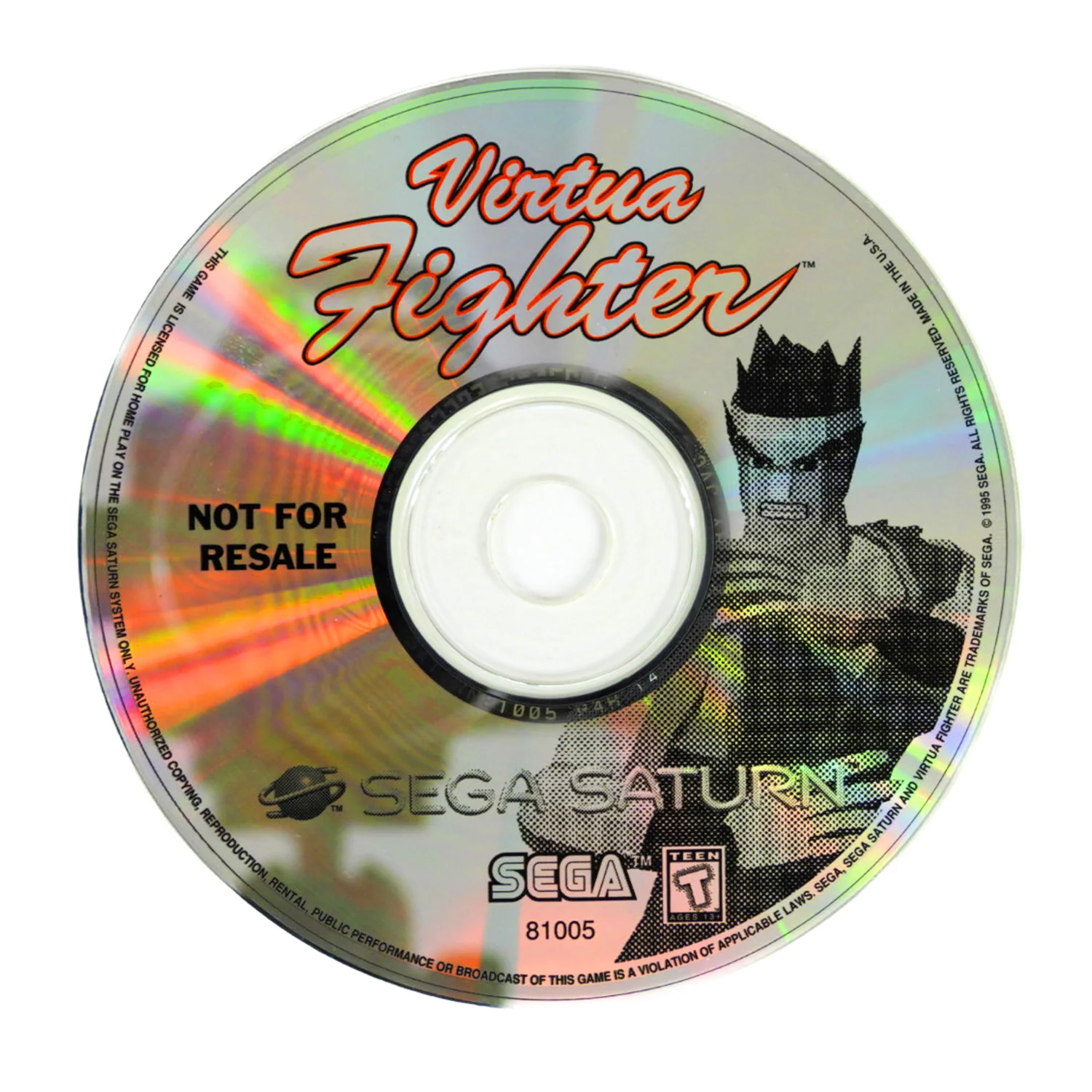 Virtua Fighter [Not For Resale] (Sega Saturn) - Image 4
