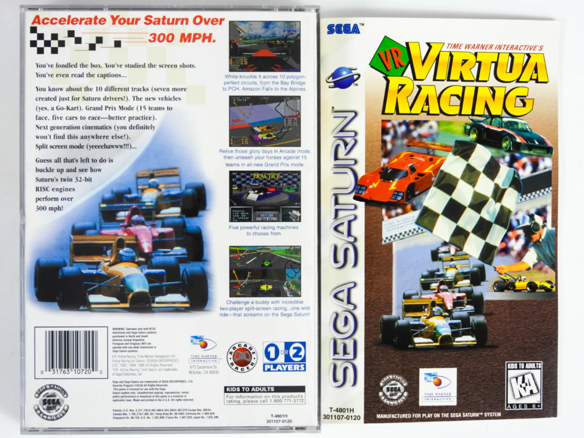 Virtua Racing (Sega Saturn) - Image 2
