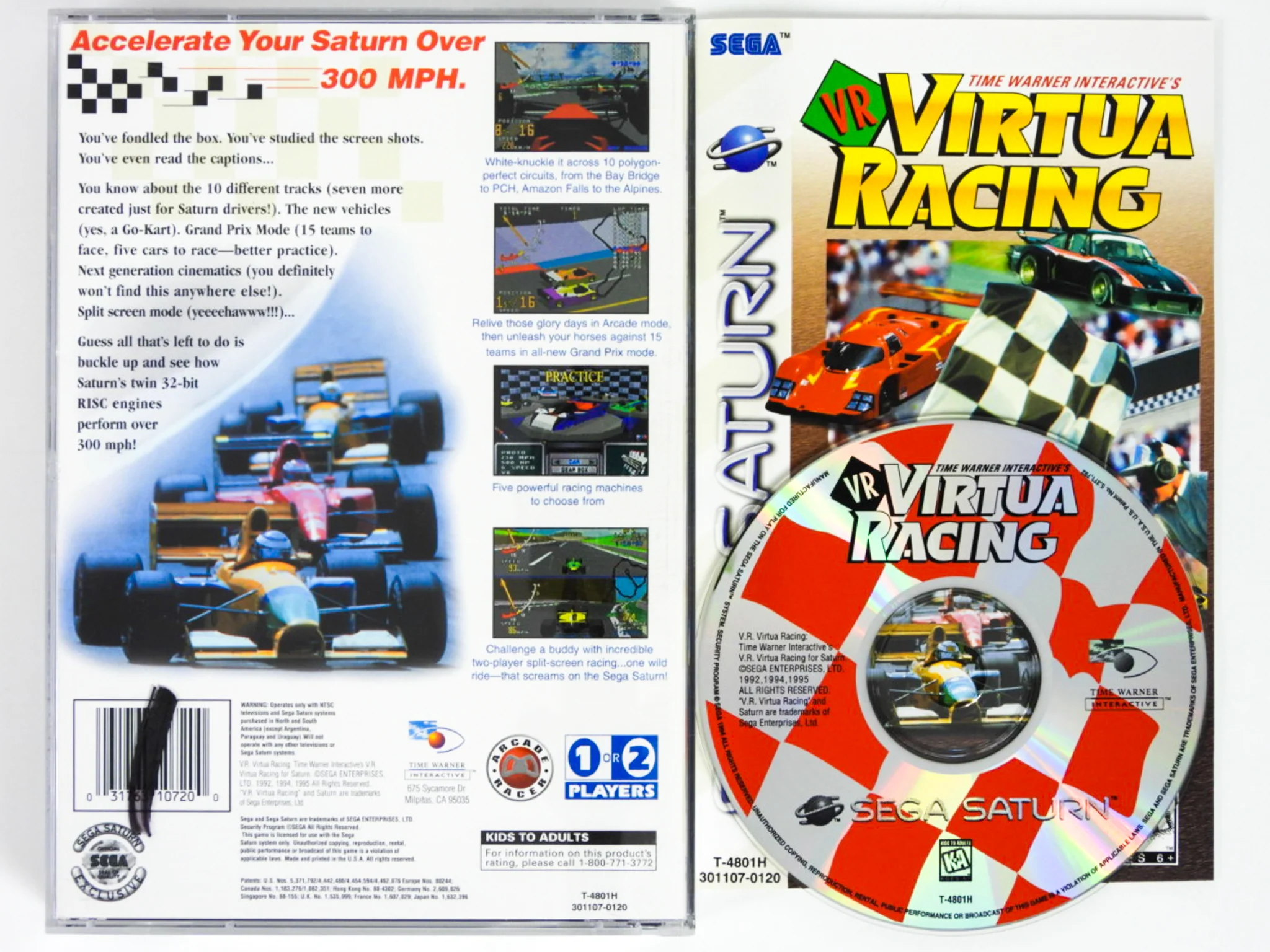 Virtua Racing (Sega Saturn) - Image 4