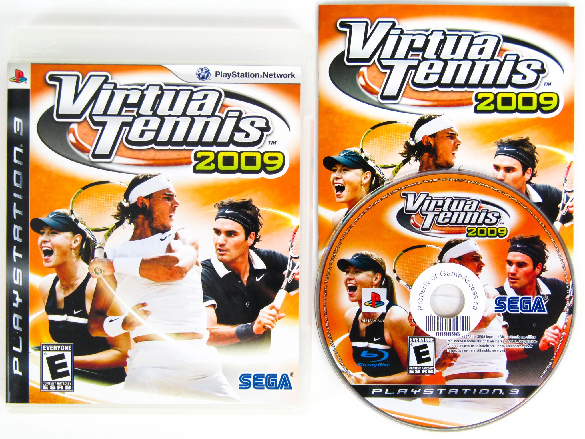 Virtua Tennis 2009 (PlayStation 3 / PS3) - Image 2