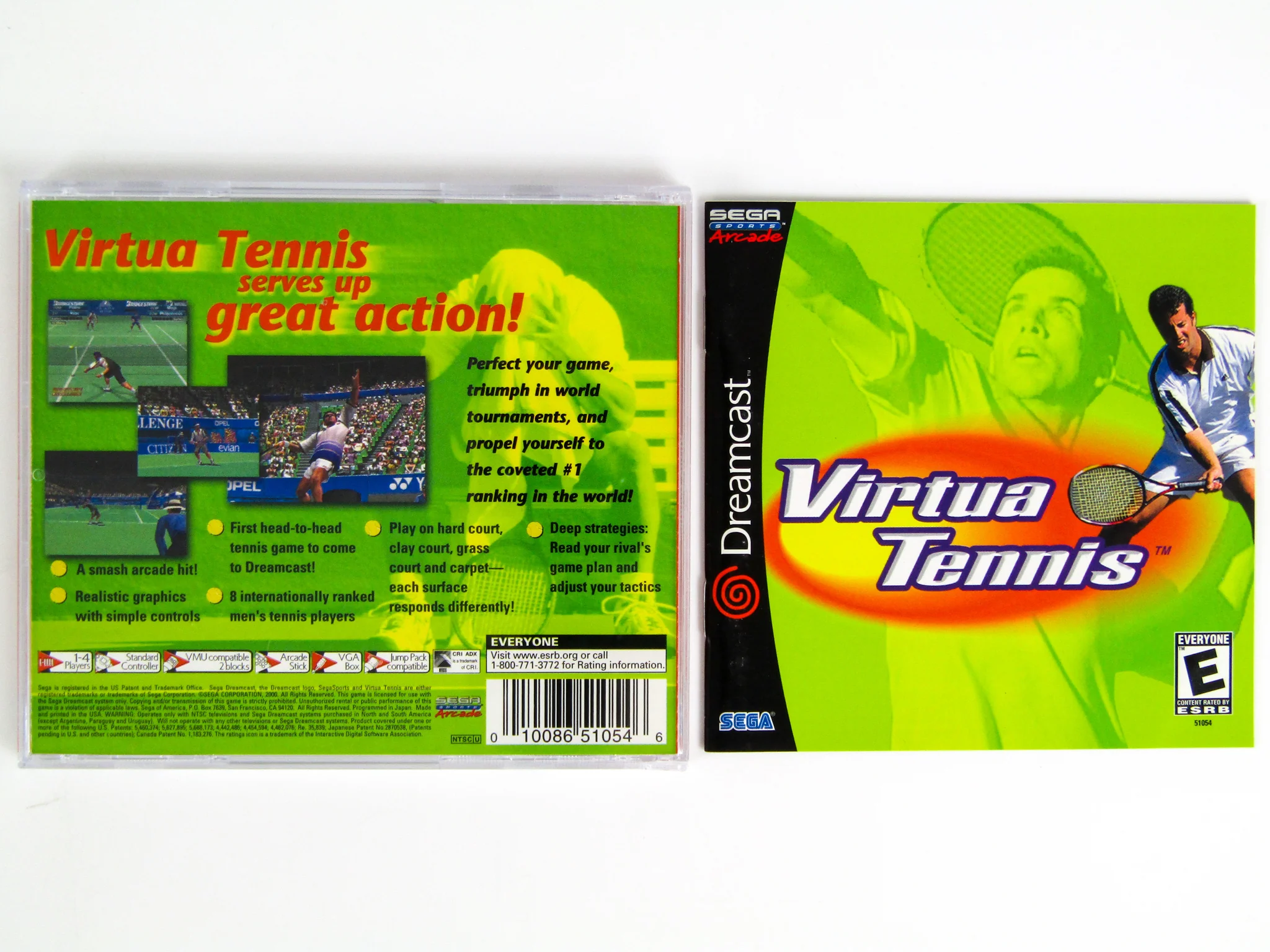 Virtua Tennis [Sega All Stars] (Sega Dreamcast) - Image 2