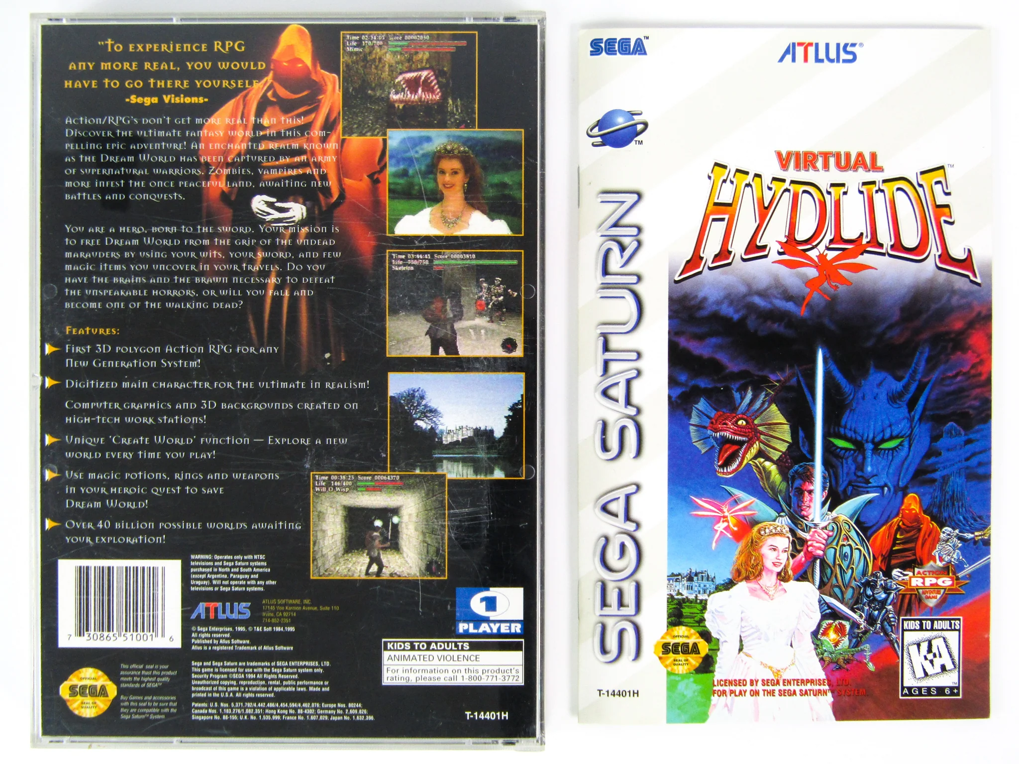 Virtual Hydlide (Sega Saturn) - Image 2