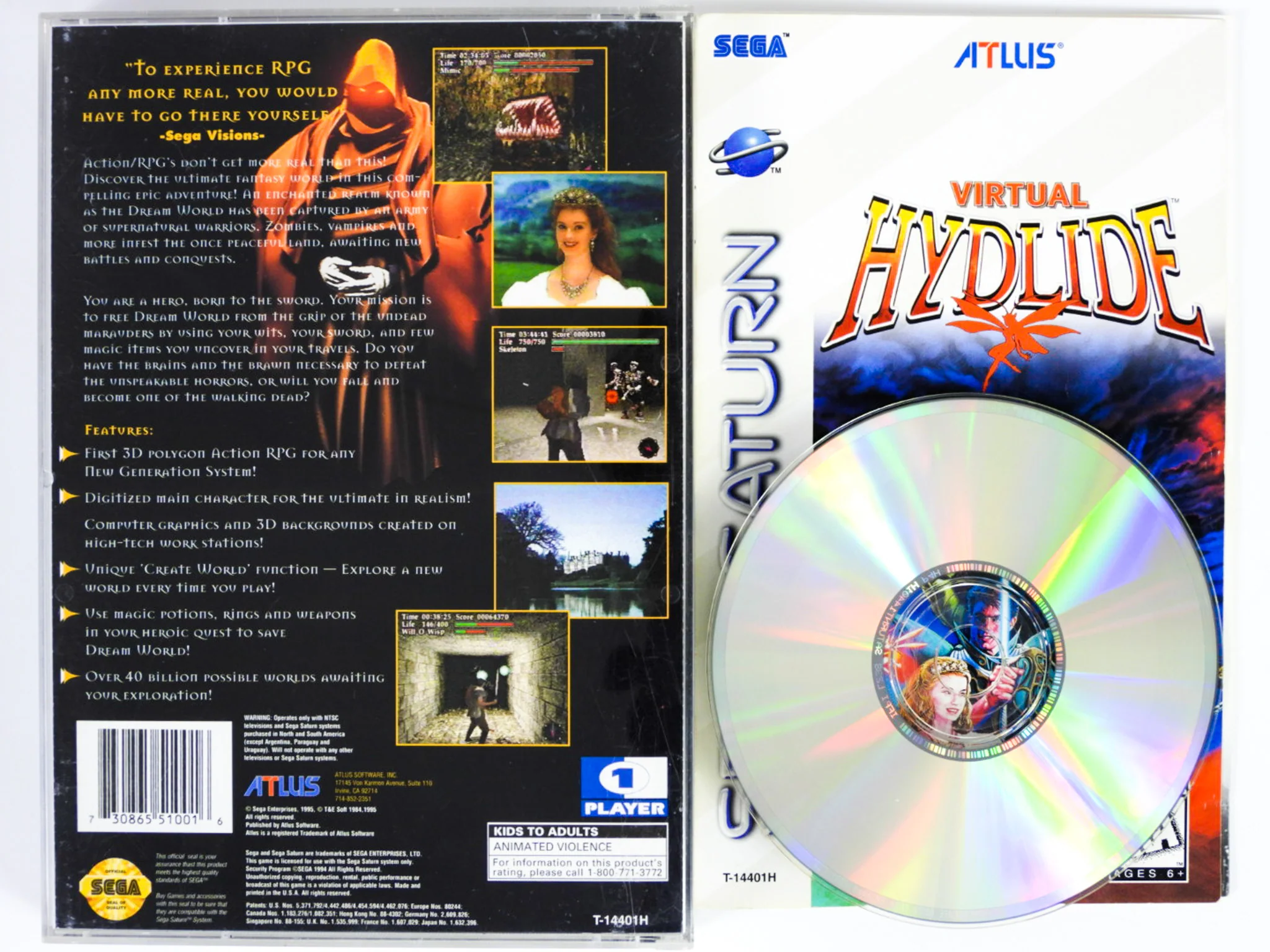 Virtual Hydlide (Sega Saturn) - Image 4