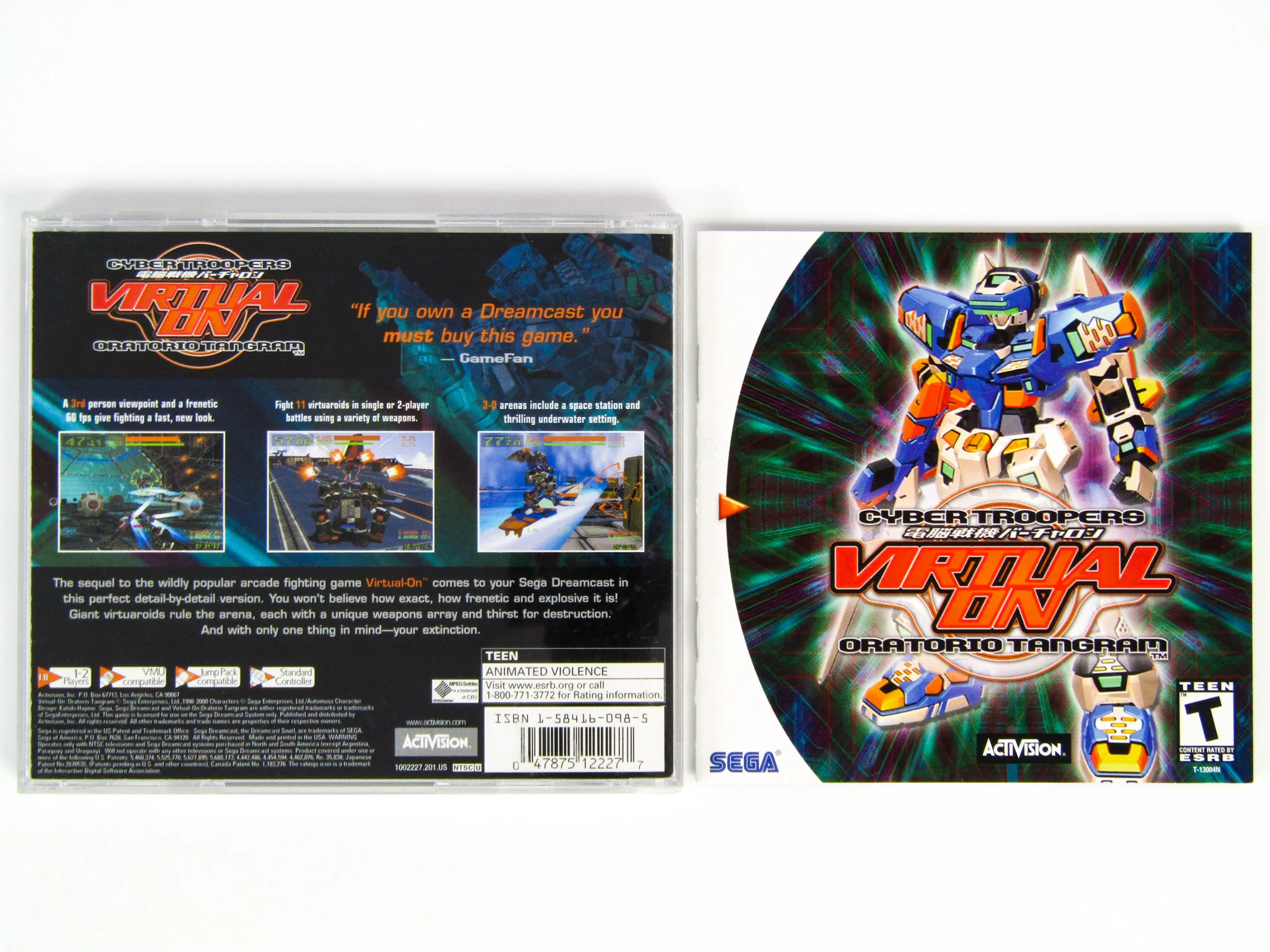 Virtual-On Oratorio Tangram (Sega Dreamcast) - Image 2