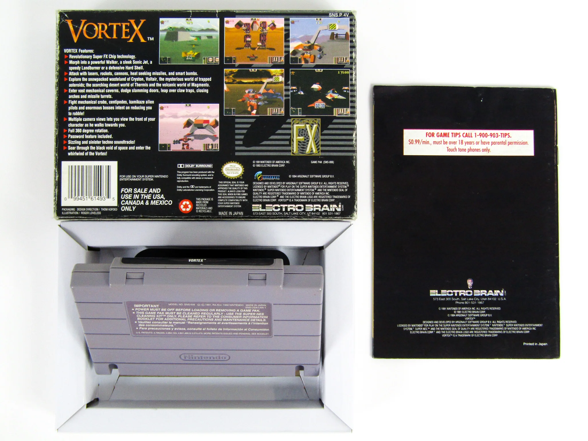 Vortex (Super Nintendo / SNES) - Image 2