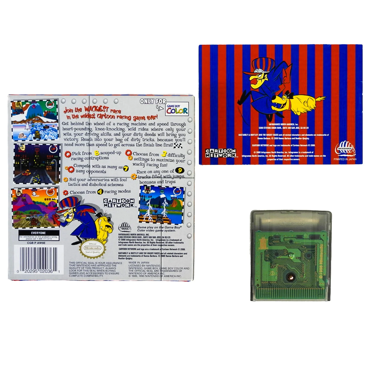 Wacky Races (Nintendo Game Boy Color / GBC) - Image 2