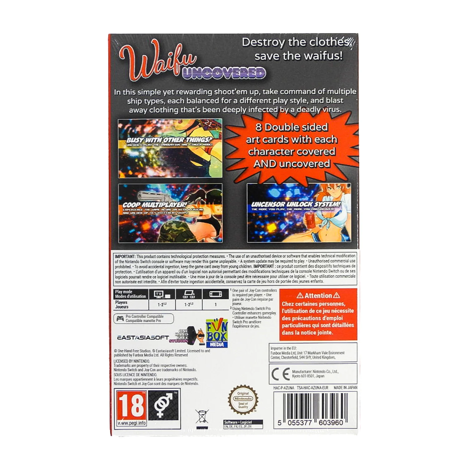 Waifu Uncovered [PAL] (Nintendo Switch) - Image 2