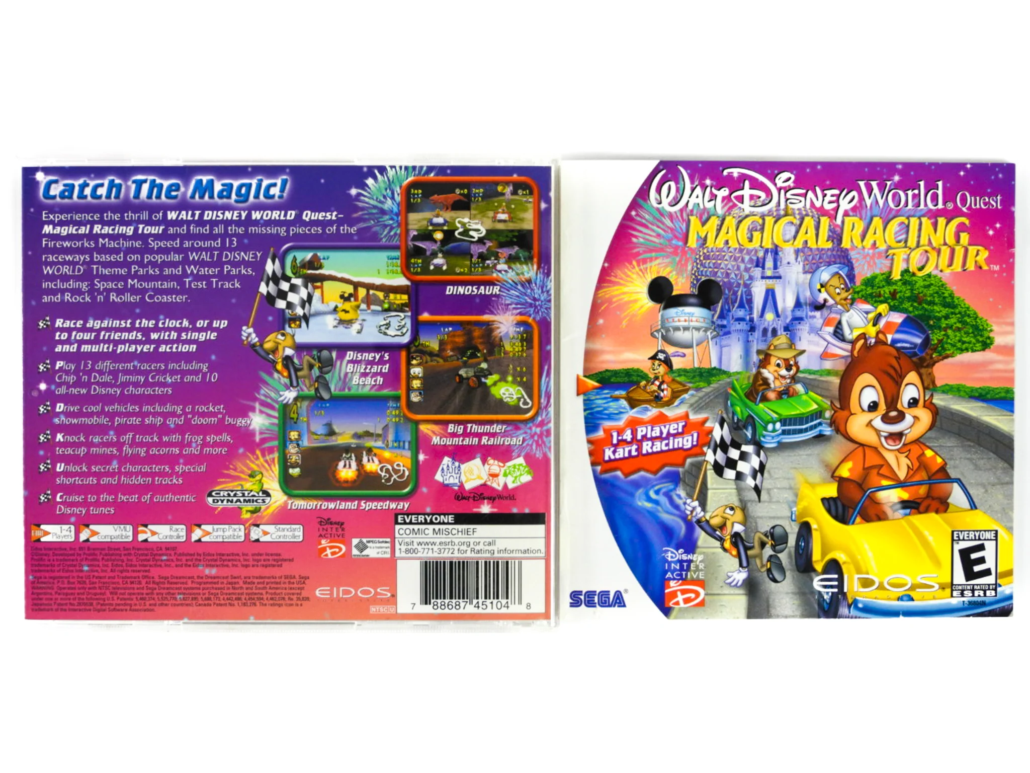 Walt Disney World Quest: Magical Racing Tour (Sega Dreamcast) - Image 2