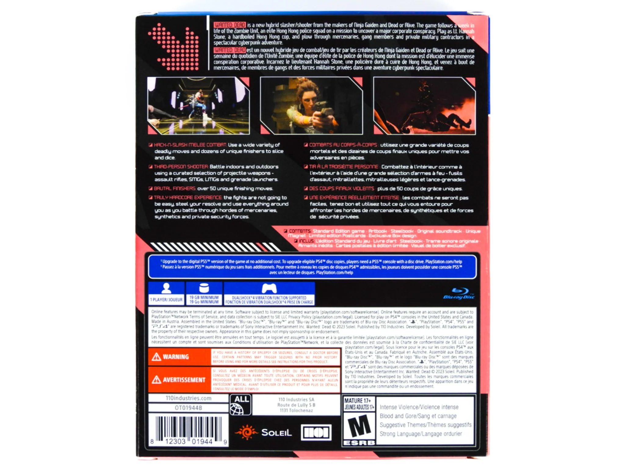 Wanted: Dead [Collector's Edition] (PlayStation 4 / PS4) - Image 2