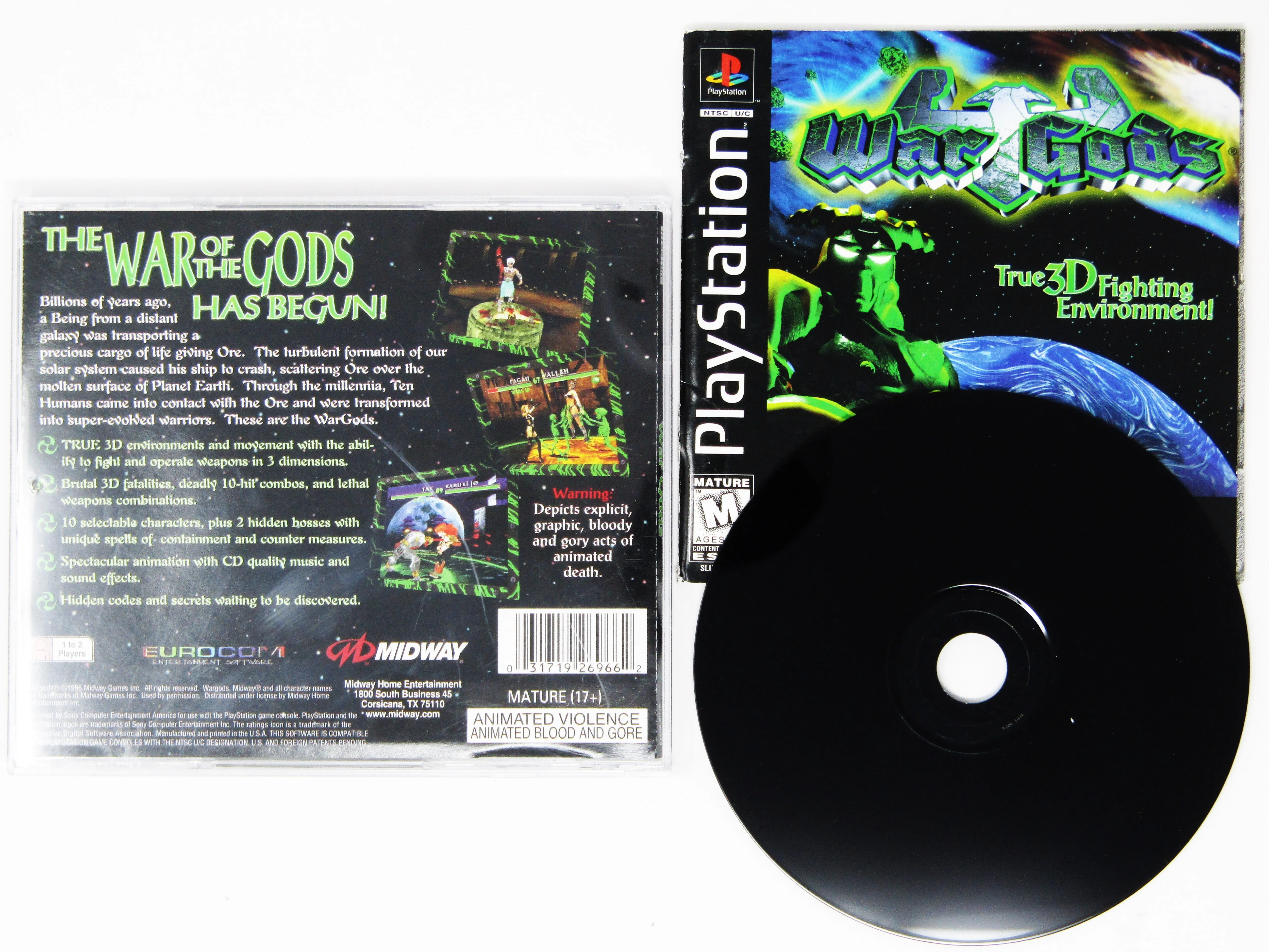 War Gods (PlayStation / PS1)