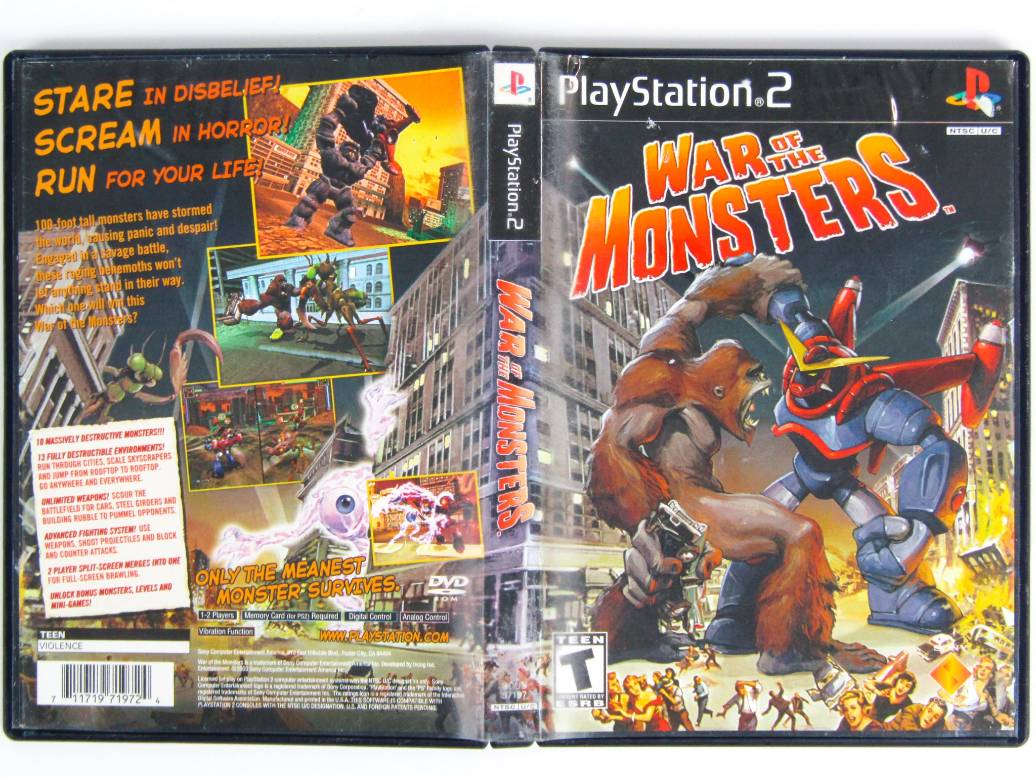 War of the Monsters (PlayStation 2 / PS2) - Image 4