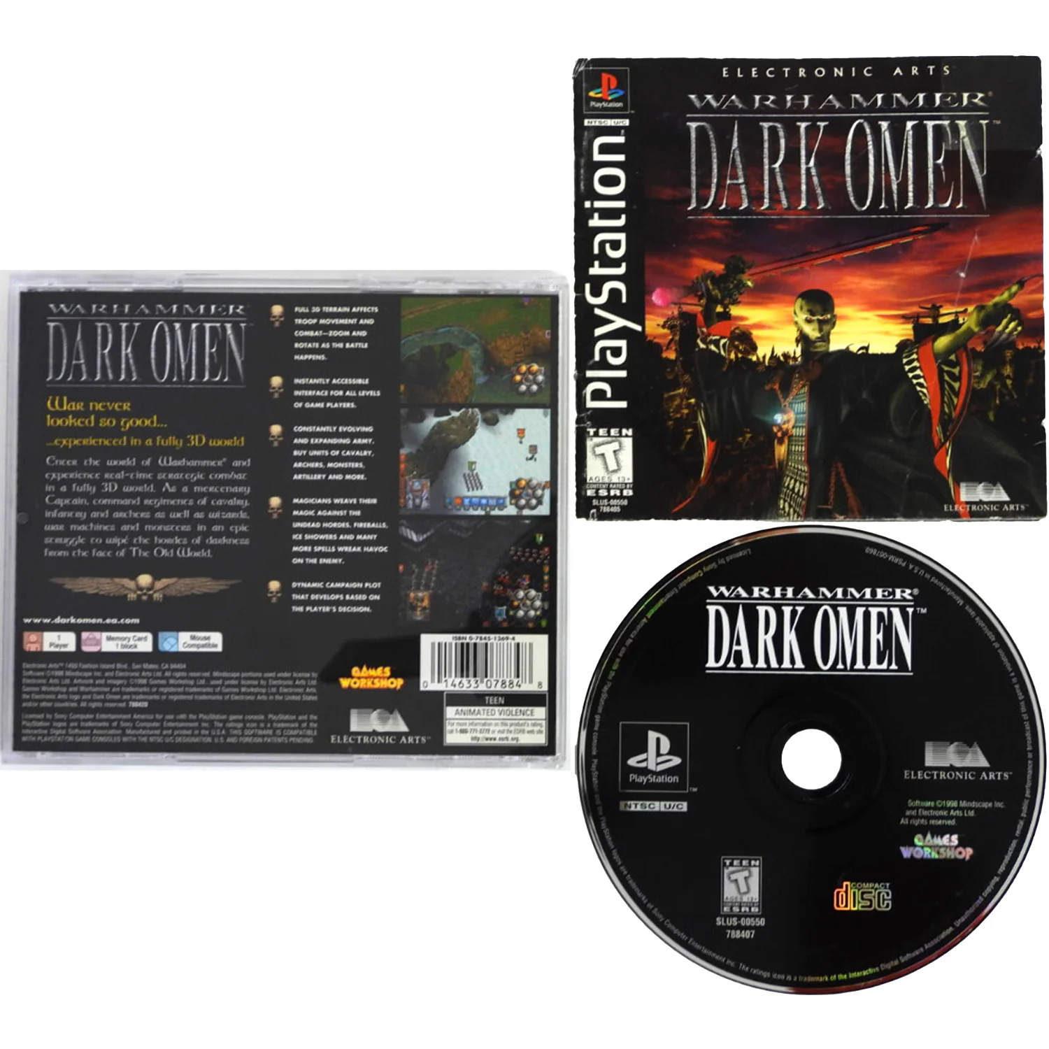 Warhammer Dark Omen (PlayStation / PS1) - Image 4