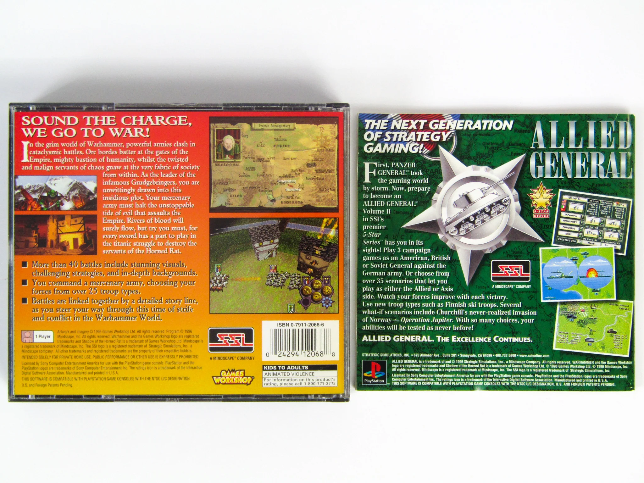 Warhammer Shadow Of The Horned Rat (PlayStation / PS1) - Image 3