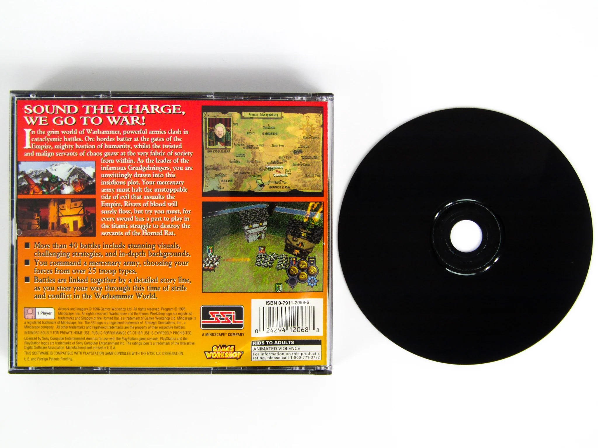 Warhammer Shadow Of The Horned Rat (PlayStation / PS1) - Image 5