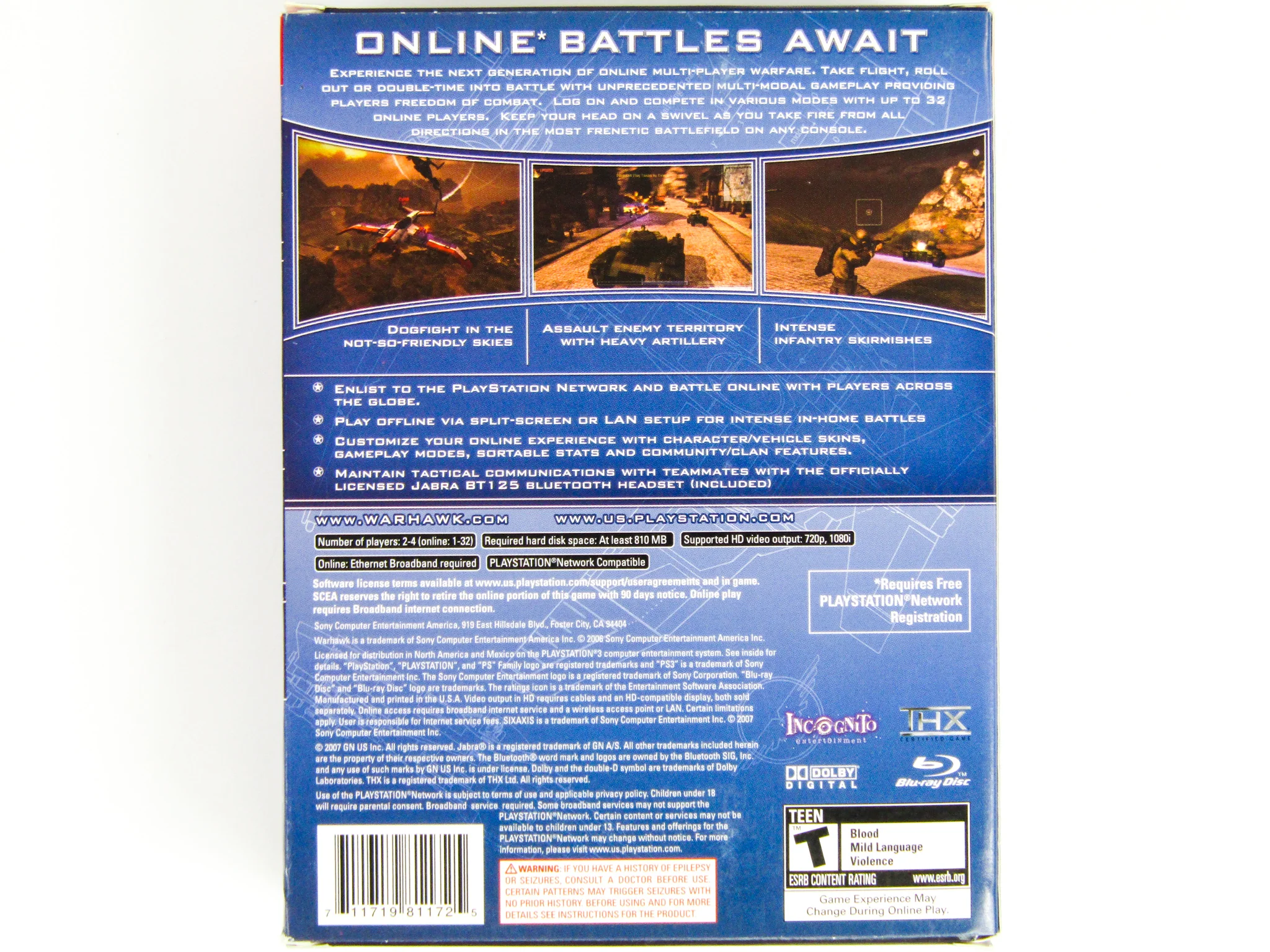 Warhawk Bundle (PlayStation 3 / PS3) - Image 2