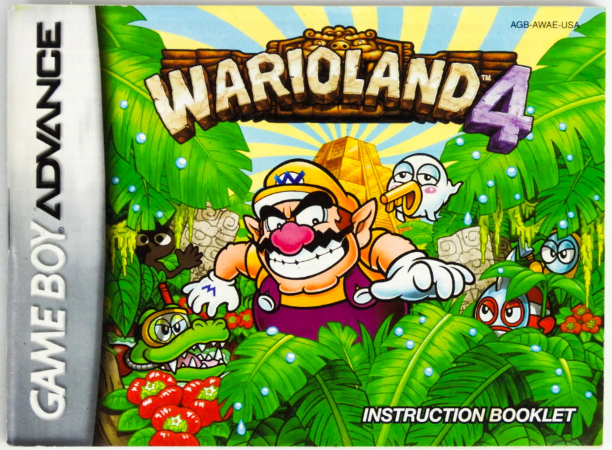 Wario Land 4 [Manual] (Nintendo Game Boy Advance / GBA) - Image 3