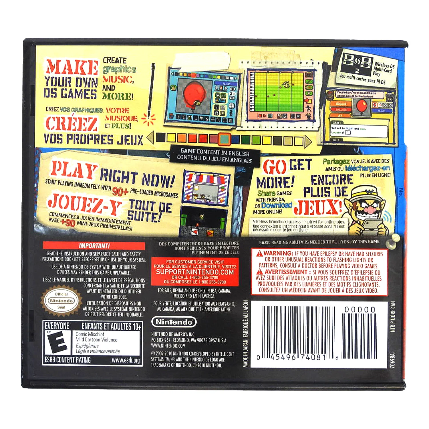 Wario Ware D.I.Y. (Nintendo DS) - Image 2
