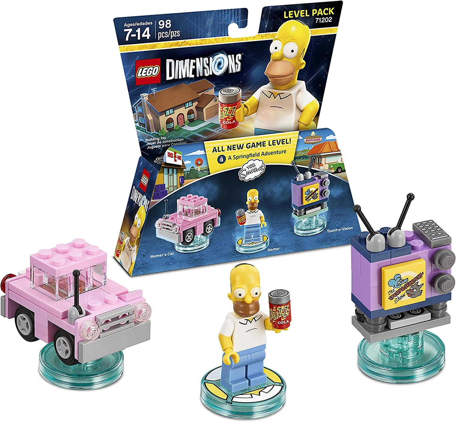 Warner Bros Lego Dimensions Simpsons Level Pack (LEGO) - Image 2