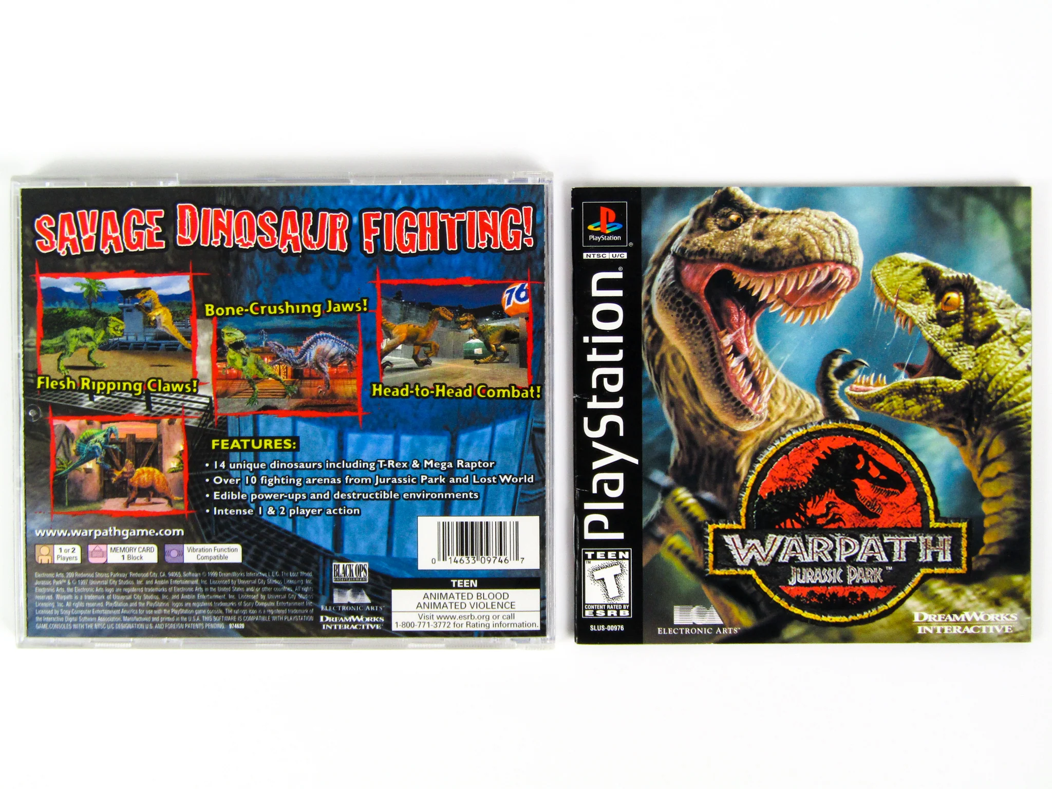 Warpath Jurassic Park (PlayStation / PS1) - Image 2