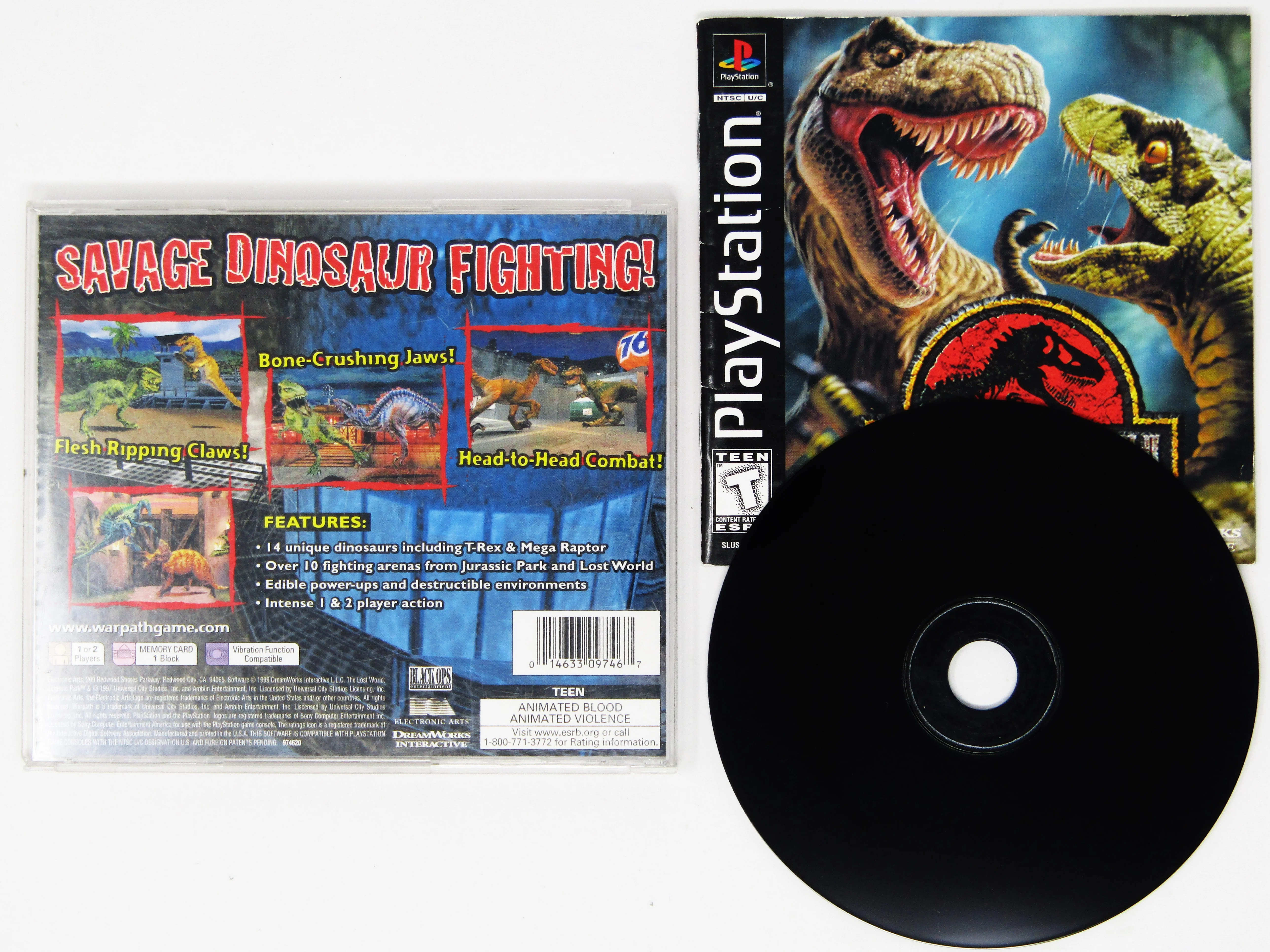 Warpath Jurassic Park (PlayStation / PS1) - Image 4