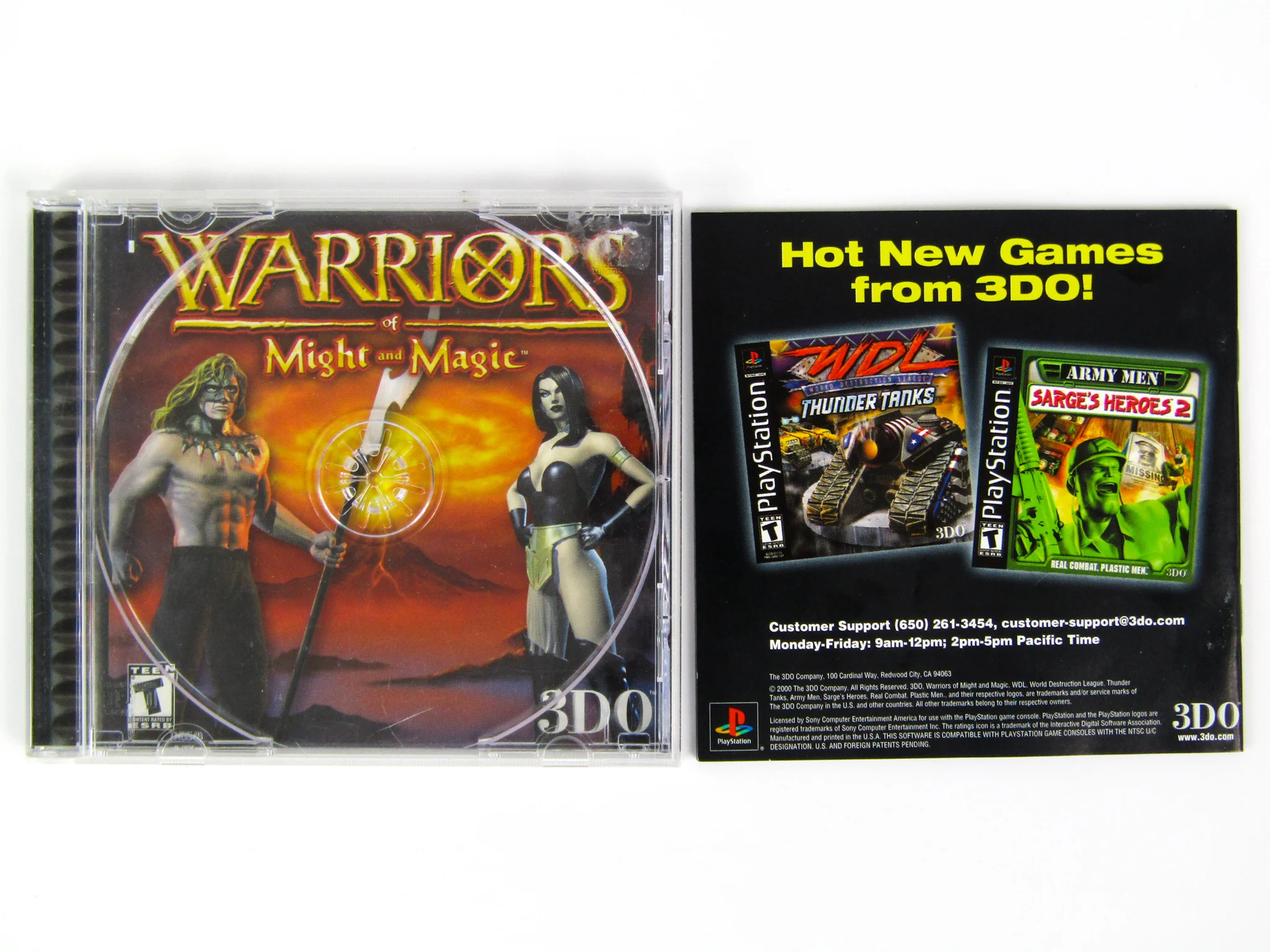 Warriors of Might and Magic (PlayStation / PS1) - Image 2