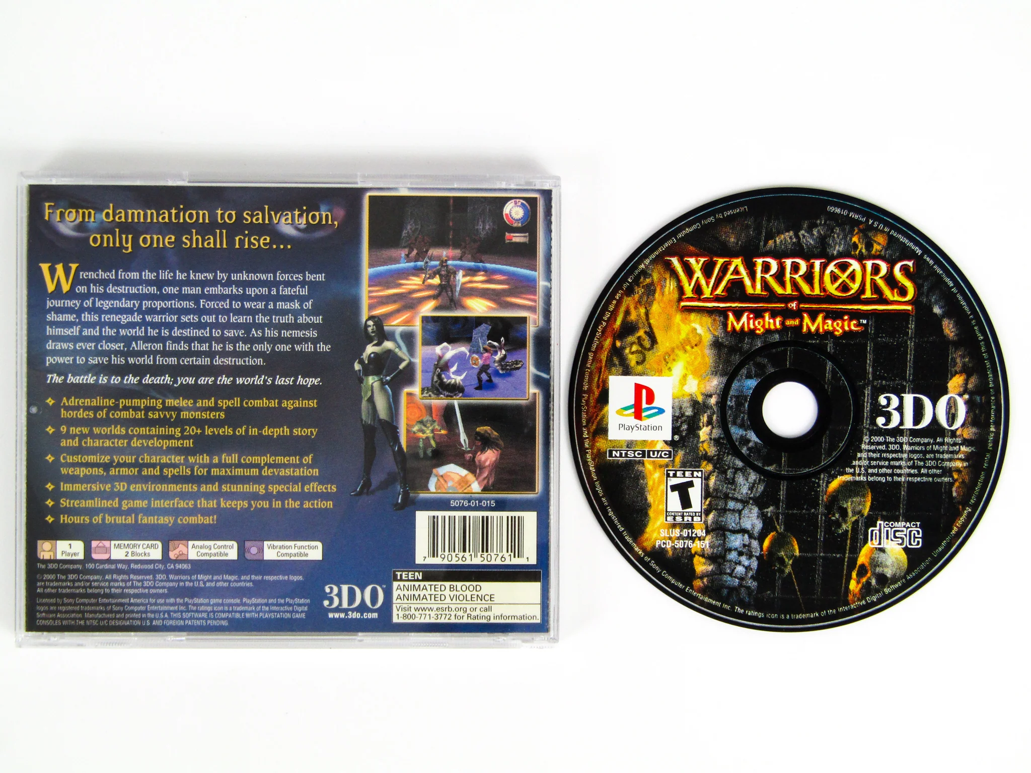 Warriors of Might and Magic (PlayStation / PS1) - Image 3