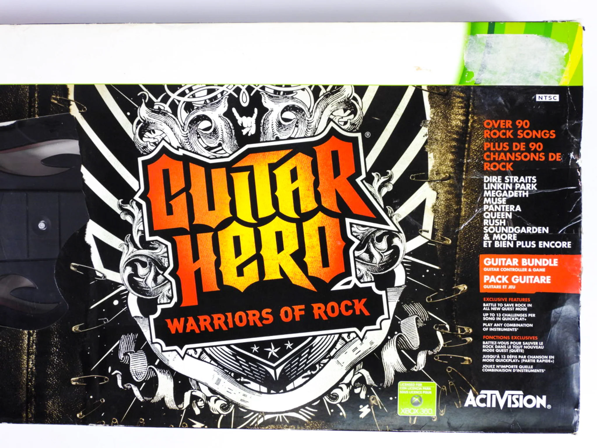 Warriors of Rock Wireless Controller [Guitar Hero] (Xbox 360) - Image 3