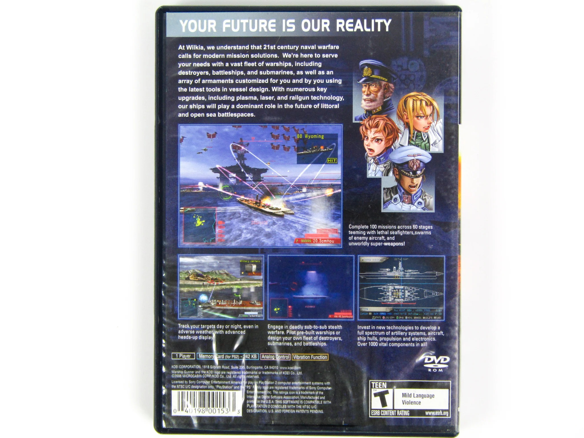 Warship Gunner 2 (PlayStation 2 / PS2) - Image 2
