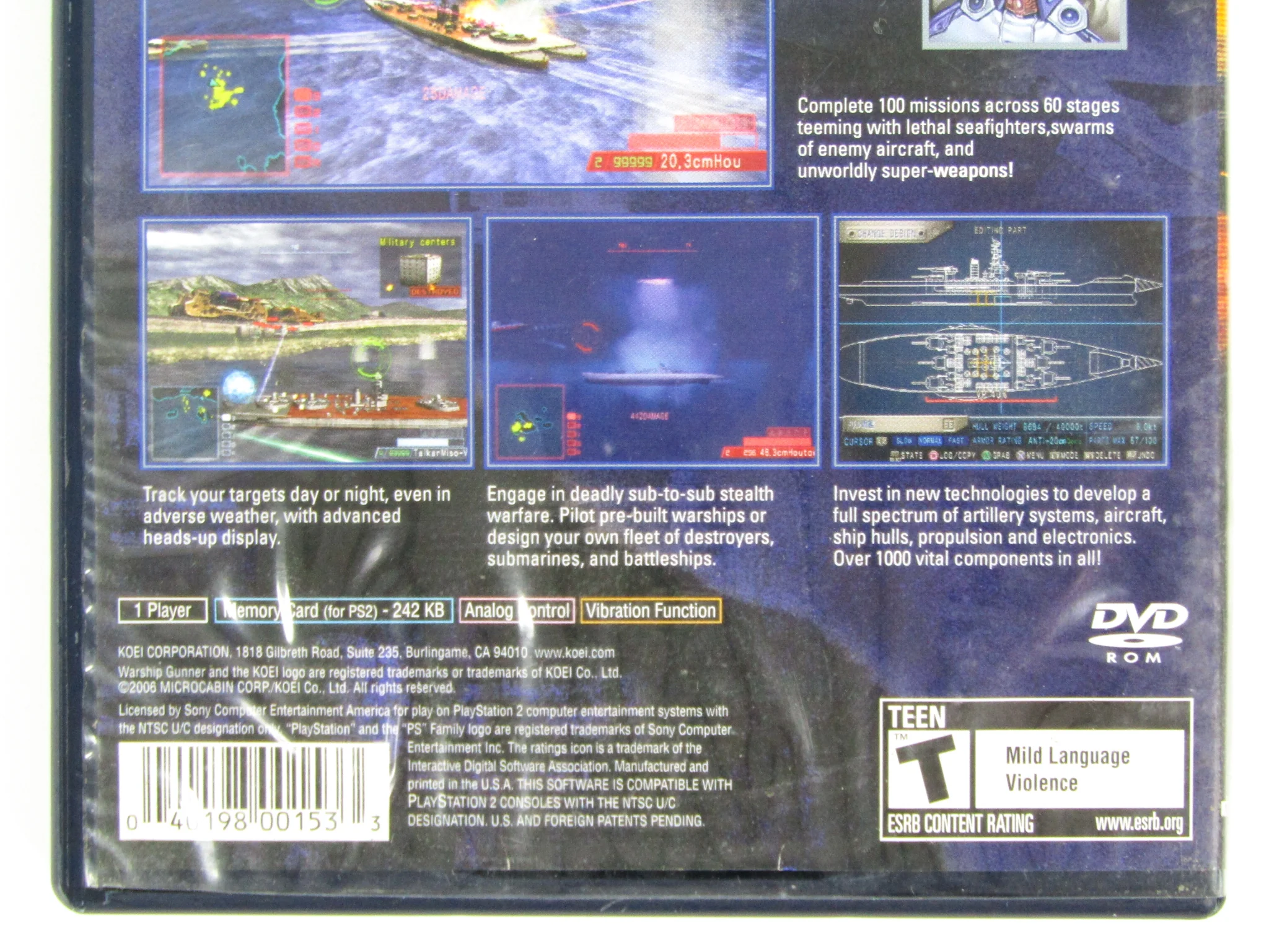 Warship Gunner 2 (PlayStation 2 / PS2) - Image 3