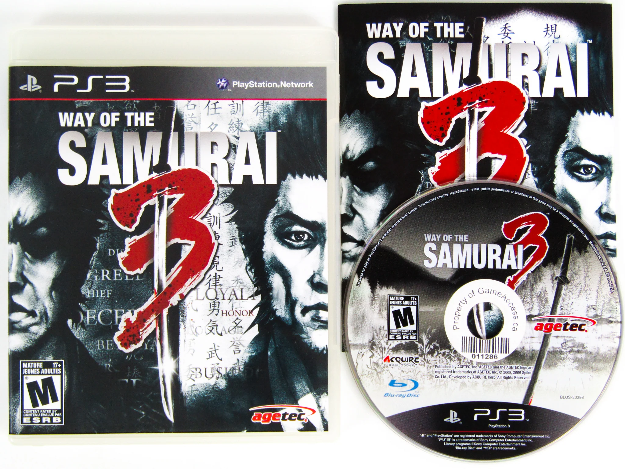 Way Of The Samurai 3 (PlayStation 3 / PS3) - Image 2