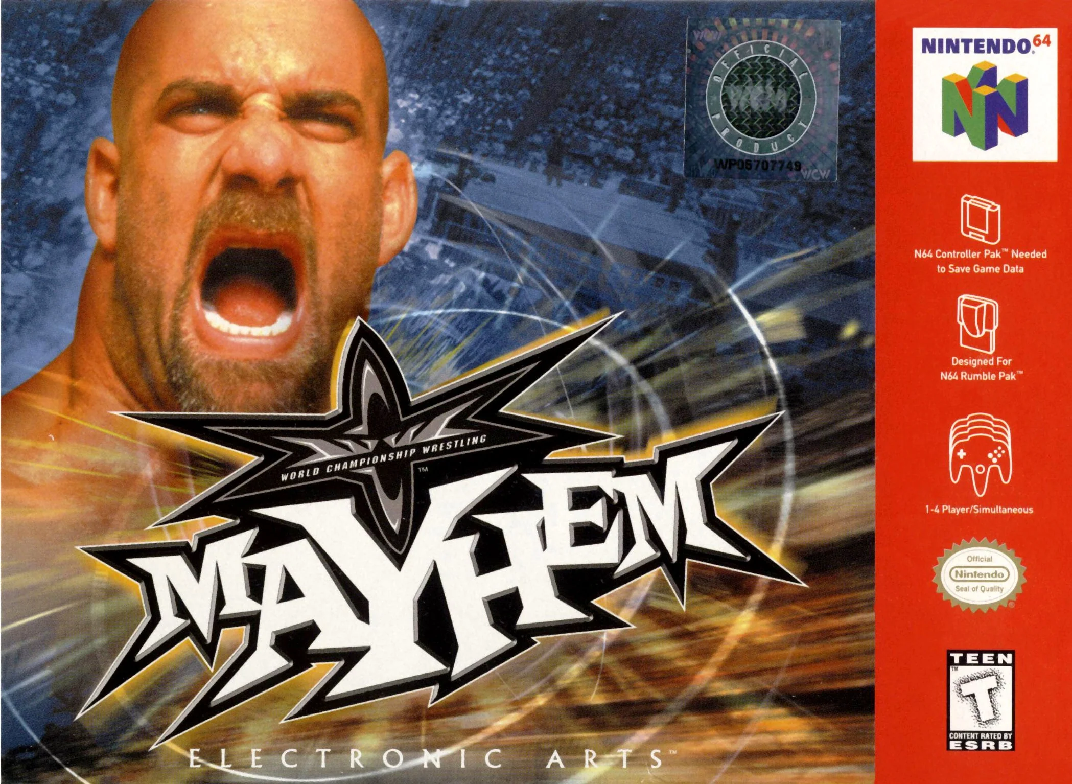 WCW Mayhem (Nintendo 64 / N64)