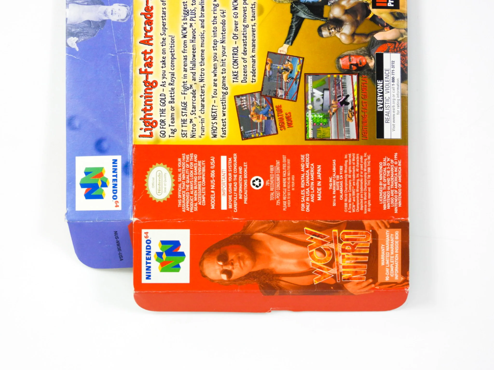 WCW Nitro [Box] (Nintendo 64 / N64) - Image 6