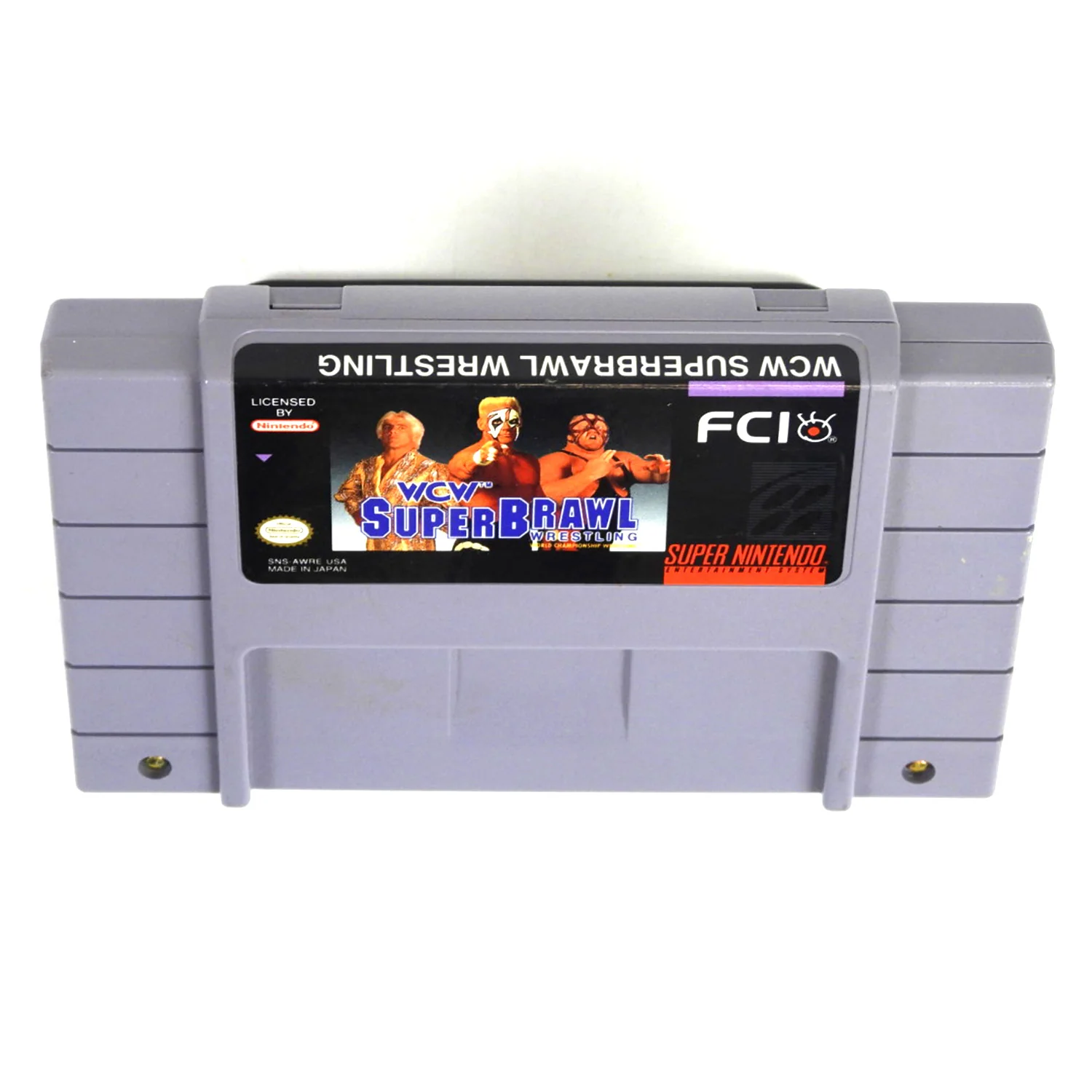 WCW Superbrawl Wrestling (Super Nintendo / SNES)