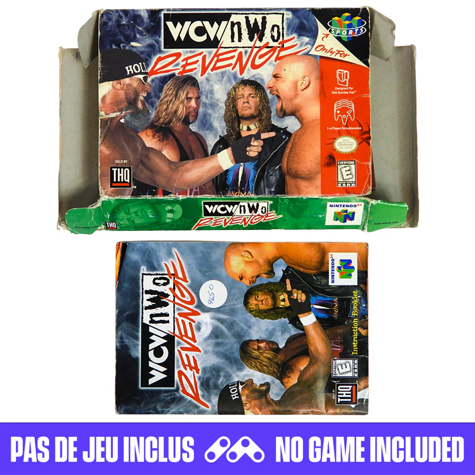 WCW vs NWO Revenge [Box] (Nintendo 64 / N64)