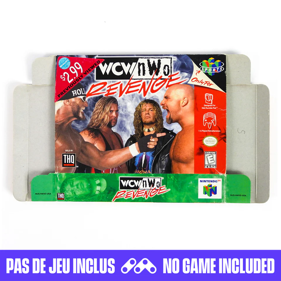 WCW vs NWO Revenge [Box] (Nintendo 64 / N64) - Image 3