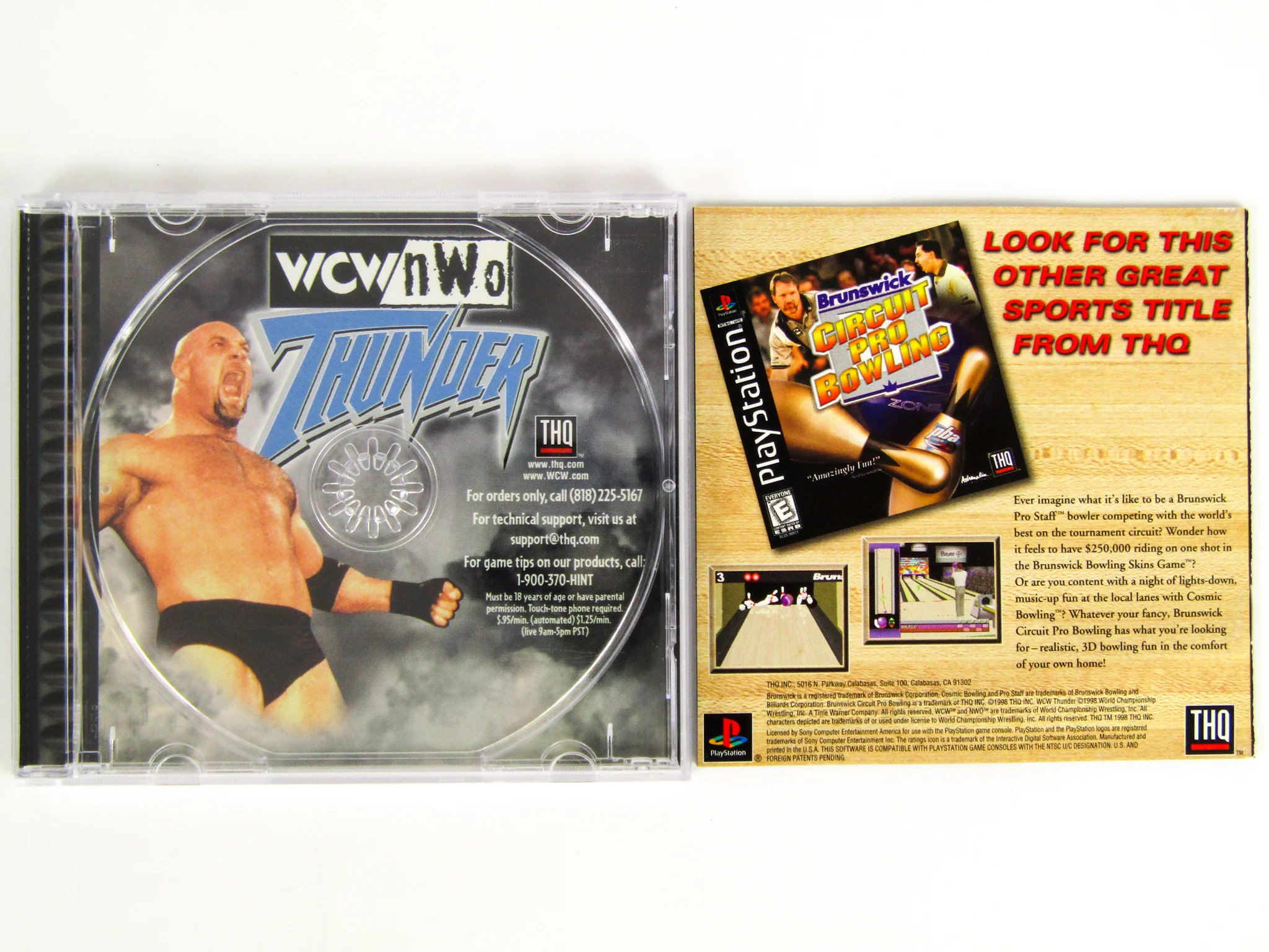 WCW Vs NWO Thunder (PlayStation / PS1) - Image 3