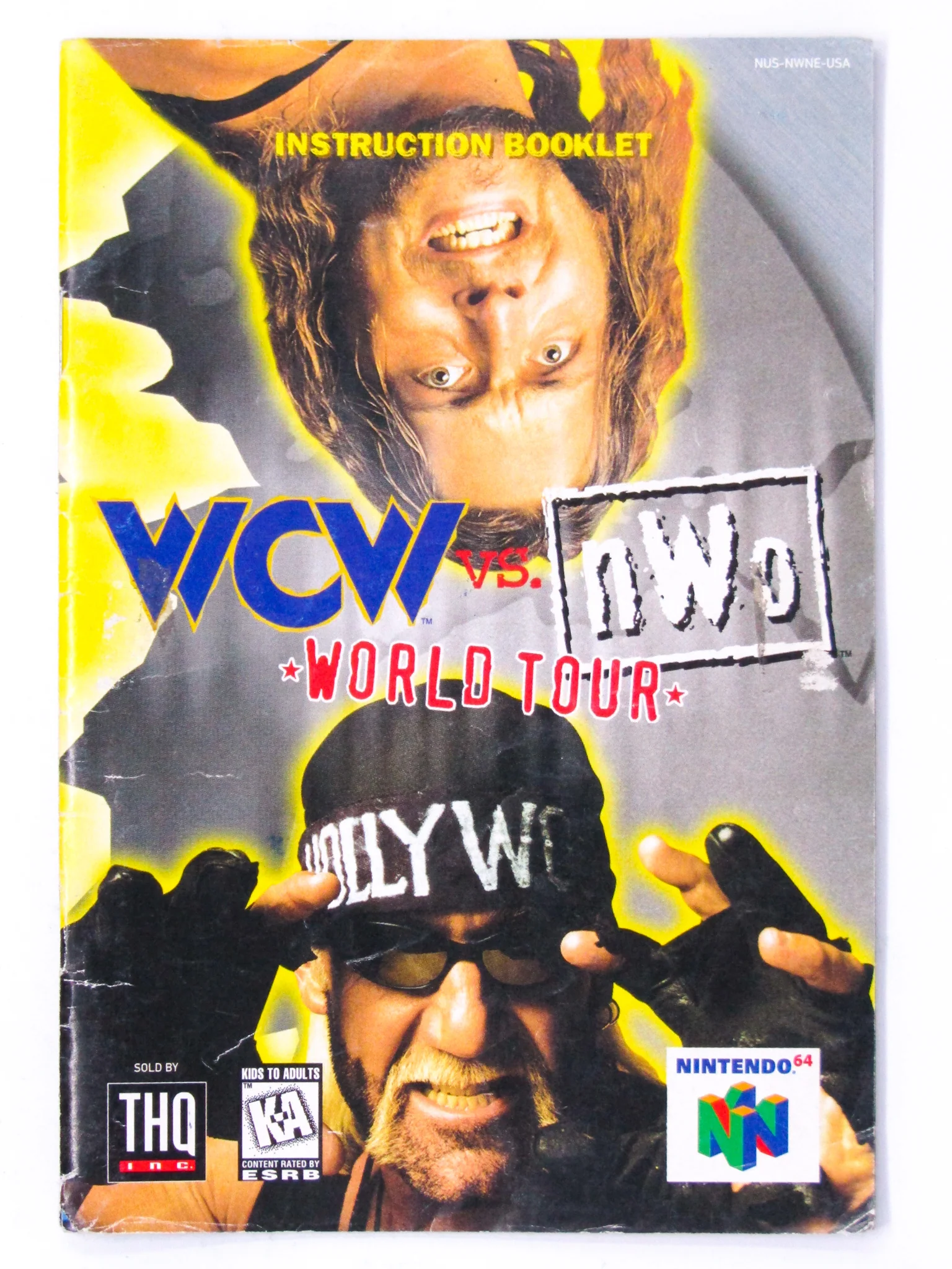 WCW Vs NWO World Tour [Manual] (Nintendo 64 / N64) - Image 3