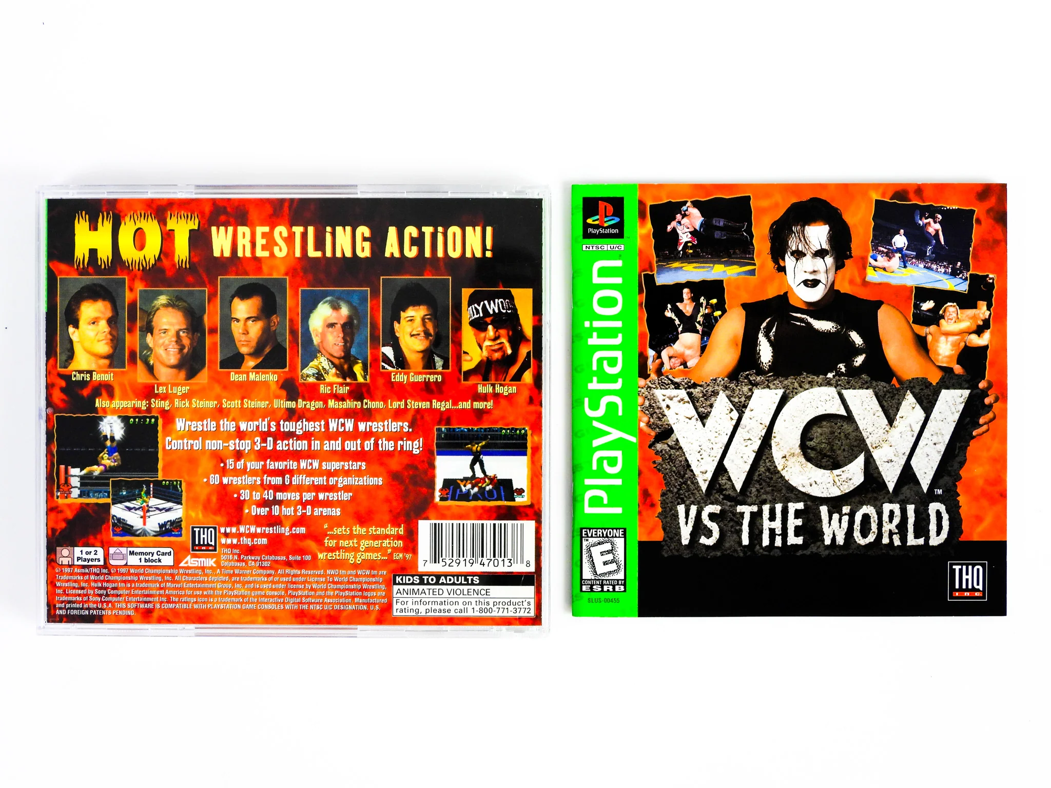 WCW Vs. The World [Greatest Hits] (PlayStation / PS1) - Image 2