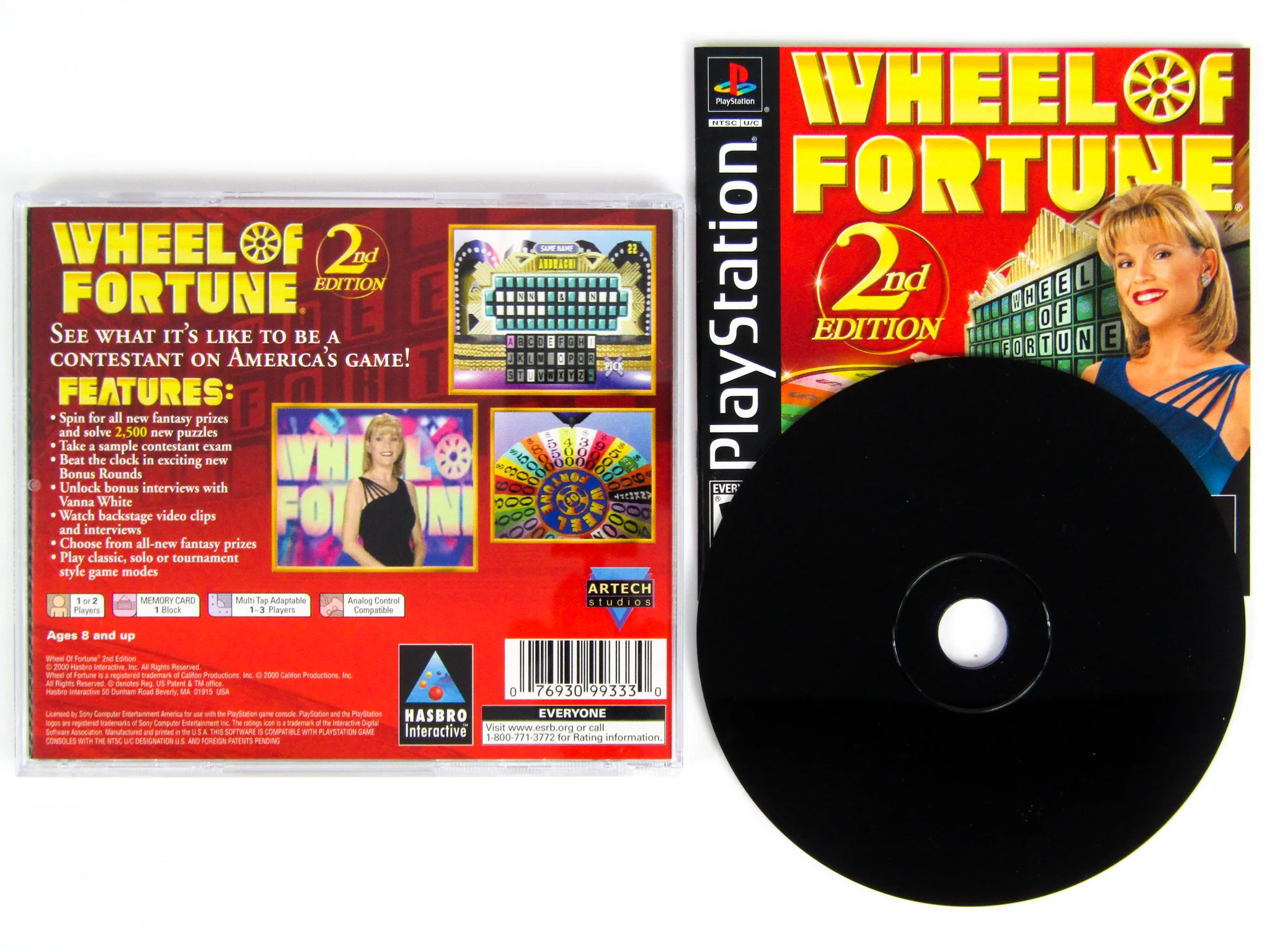 Wheel Of Fortune 2nd Edition (PlayStation / PS1)