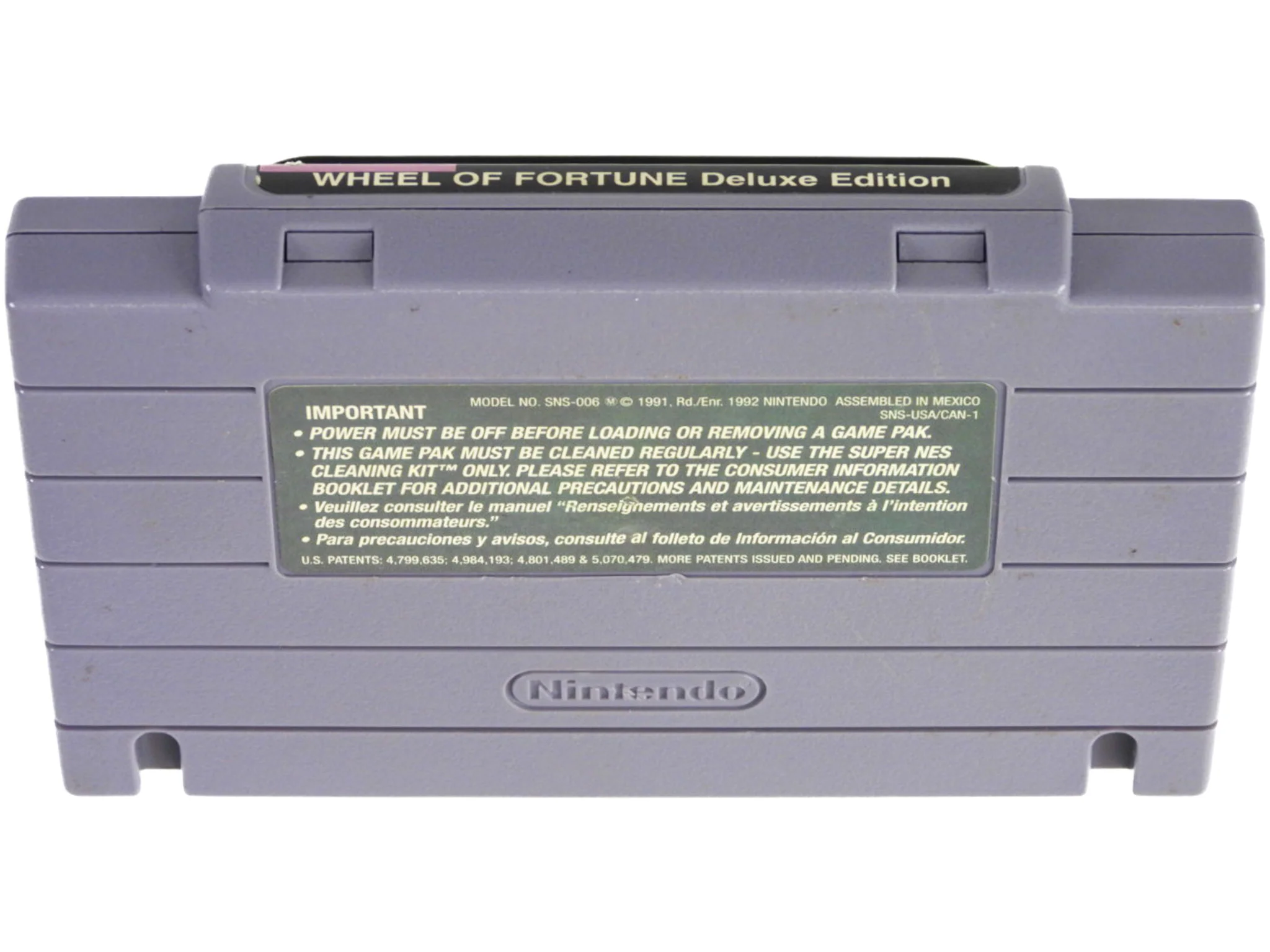 Wheel Of Fortune (Super Nintendo / SNES) - Image 5