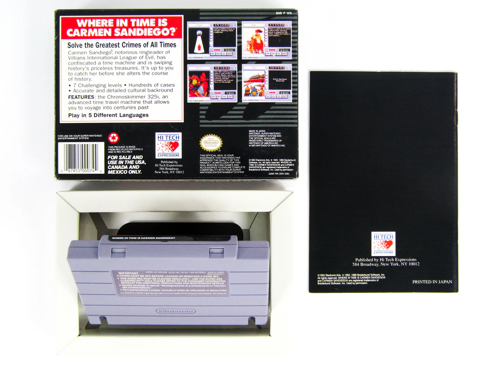 Where In Time Is Carmen Sandiego (Super Nintendo / SNES) - Image 10